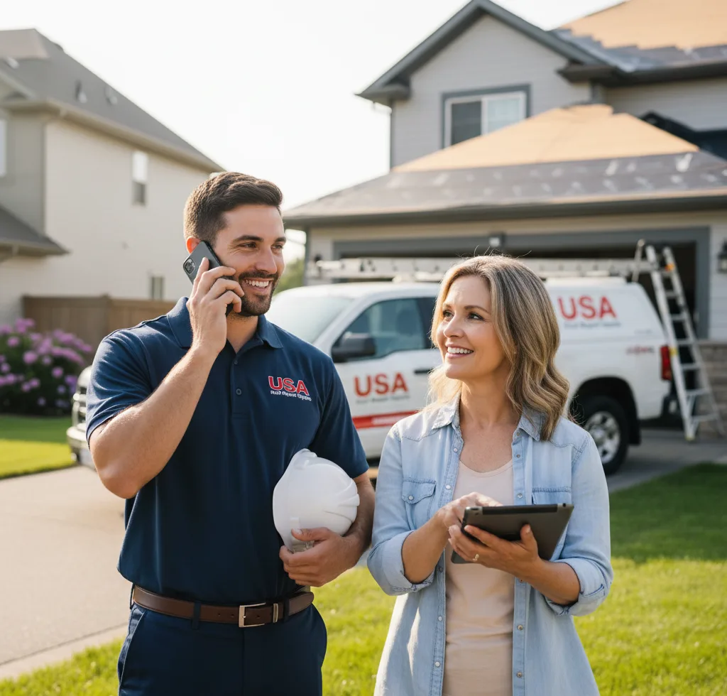 USA Roof Repair Experts customer support in West Warren